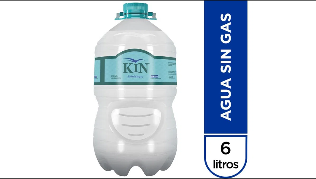 Agua de mesa Kin sin gas 6 l.