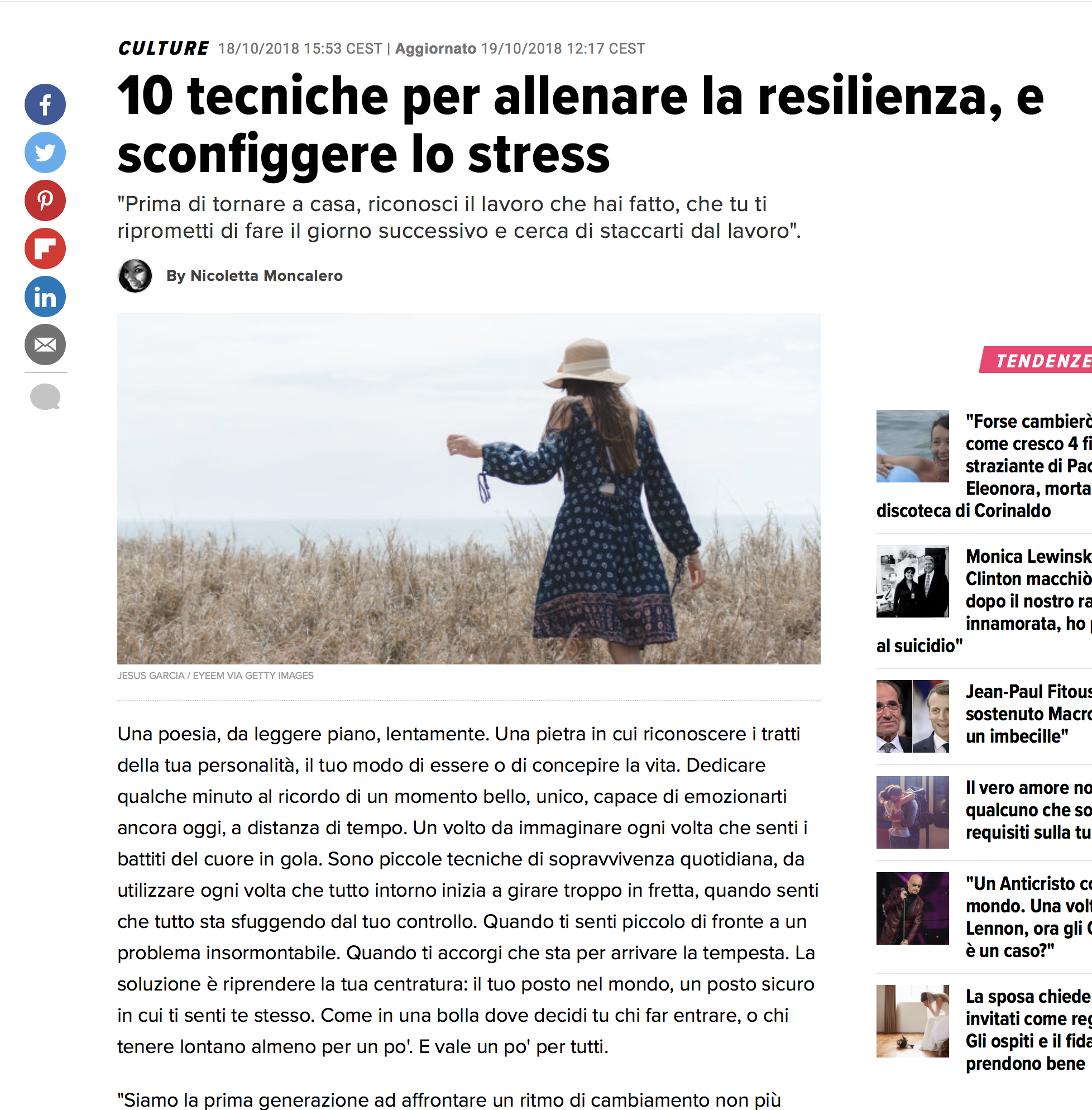 Sconfiggere lo stress