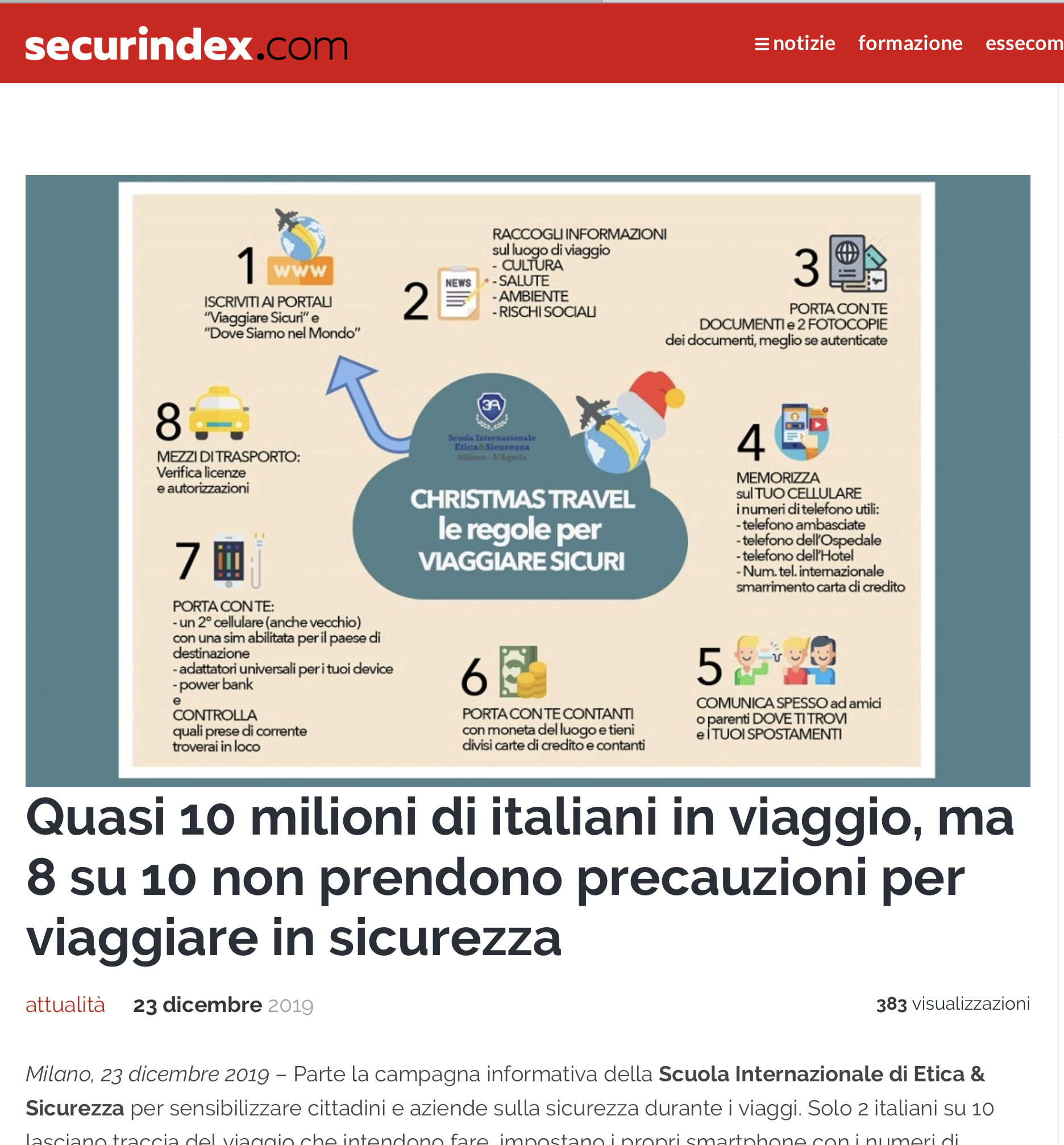 Informazioni di Viaggio