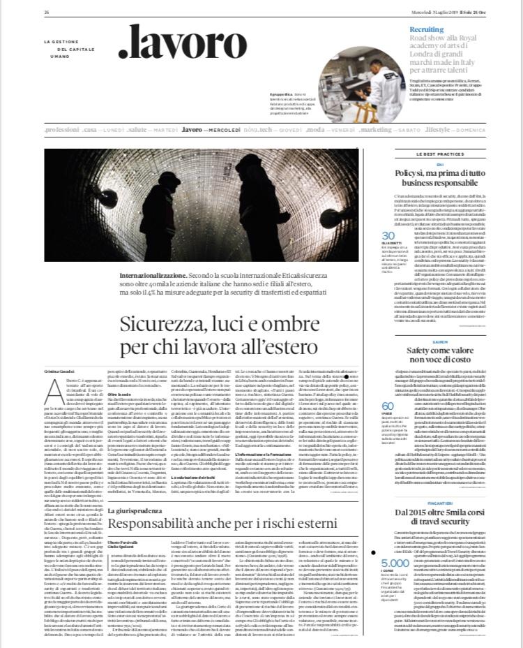 Travel Risk - Sole24