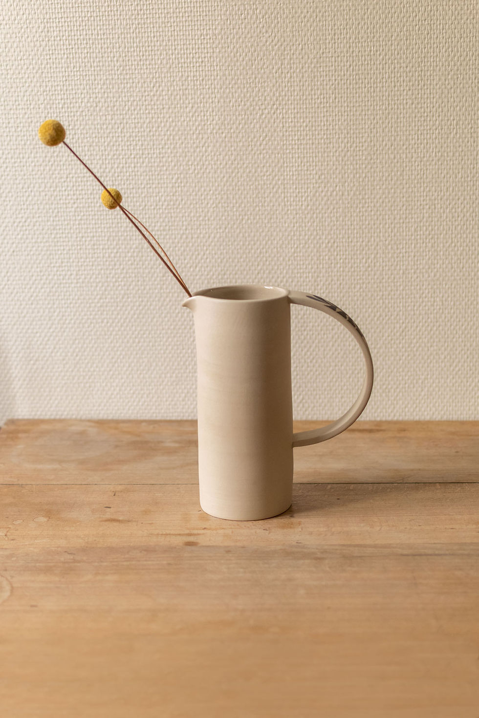 Miniature : Pichet à anse décorée - Fern