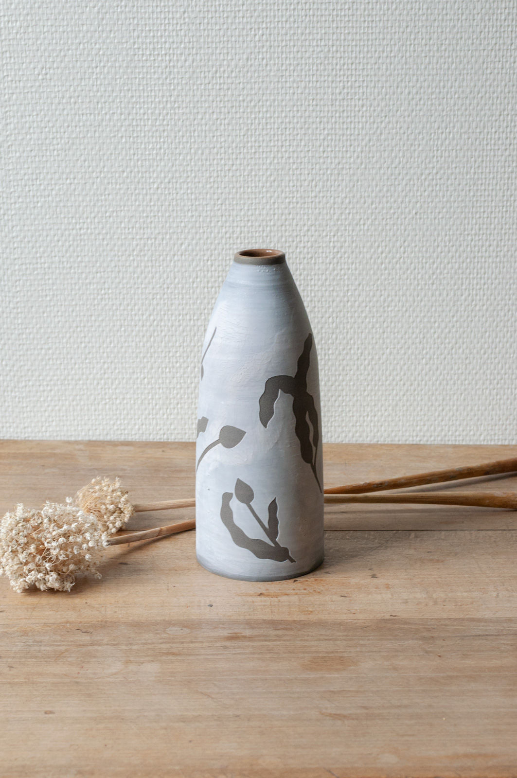 Bouteille grès & porcelaine Zéphyr