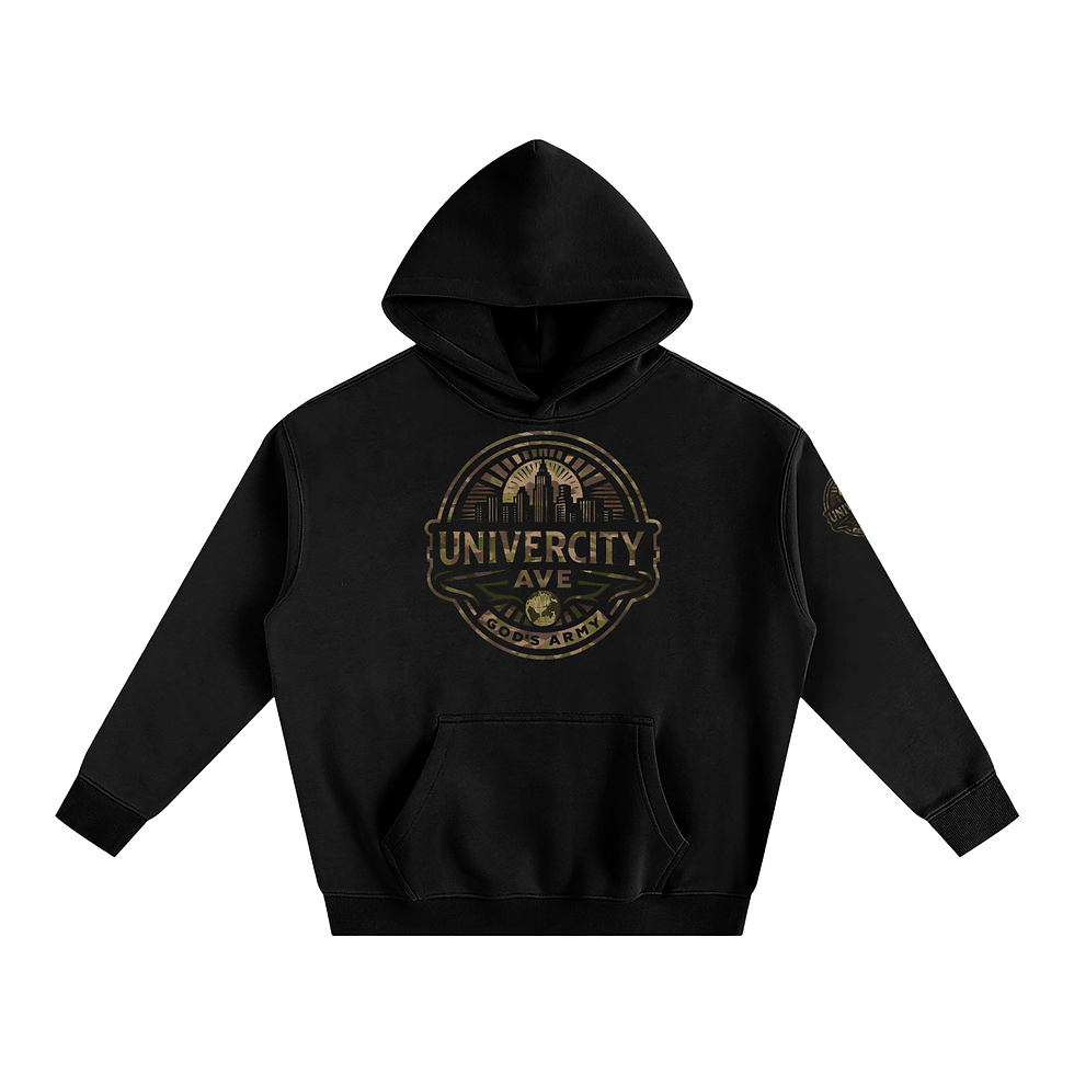 Thumbnail: UniverCity AVE Oversize Fleeced Hoodie