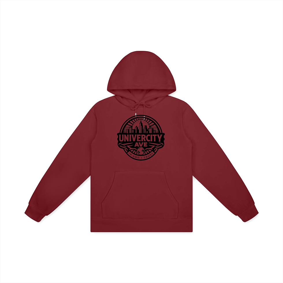 Thumbnail: UniverCity AVE Unisex Basic 100% Cotton Hoodie