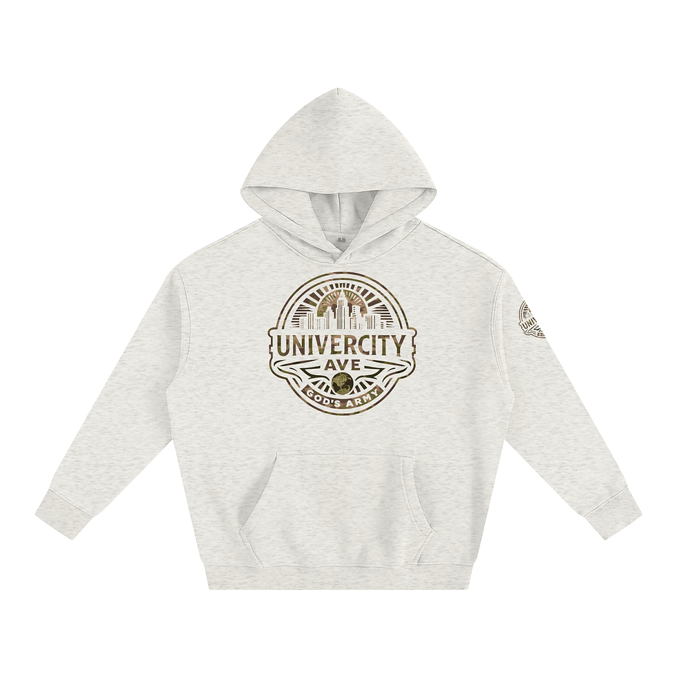 Thumbnail: UniverCity AVE Oversize Fleeced Hoodie