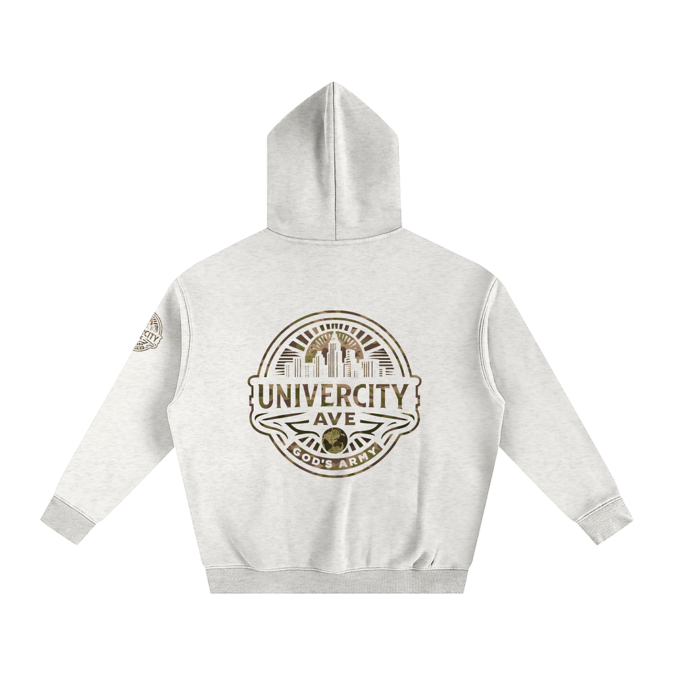 Thumbnail: UniverCity AVE Oversize Fleeced Hoodie