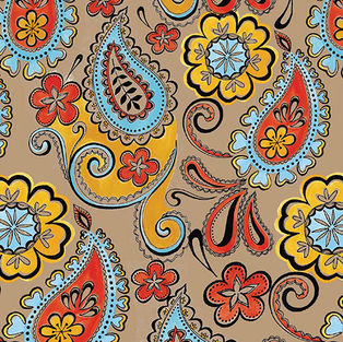 Sunnybag pattern fabric