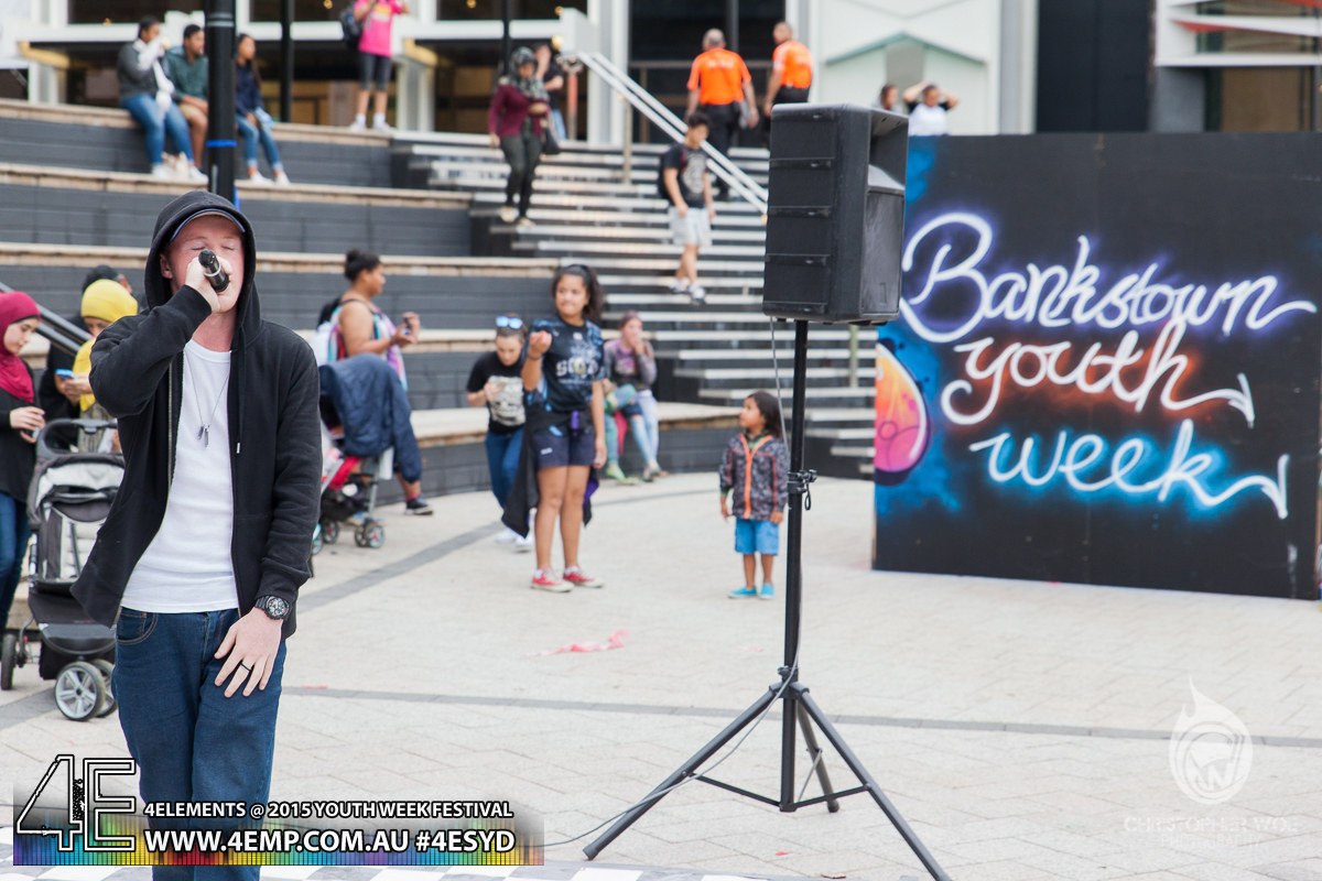 4Elements Youth Week Festival Bankstown 2015 Vyva Entertainment HipHop Sydney (2