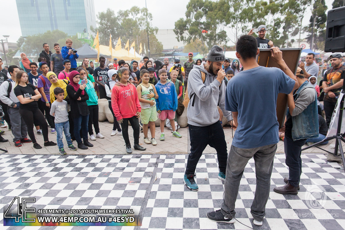 4Elements Youth Week Festival Bankstown 2015 Vyva Entertainment HipHop Sydney (2