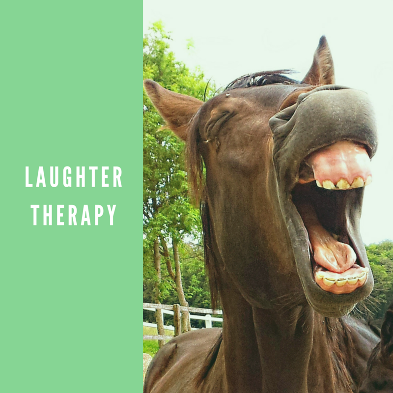 MayInspire tries out laughter therapy