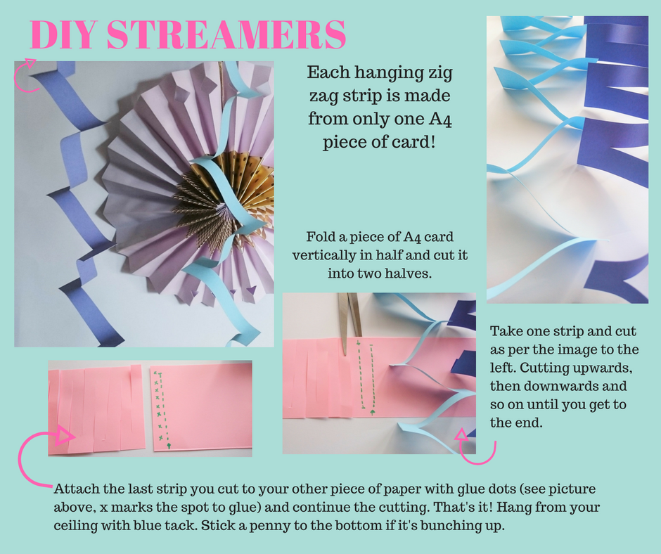 How to make DIY streamers