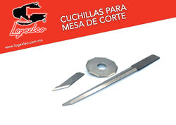 cuchillas para mesa de corte
