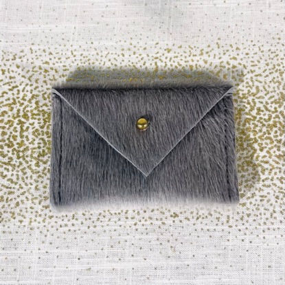 Thumbnail: Small Money / Cards Wallet Leather Plain Colours
