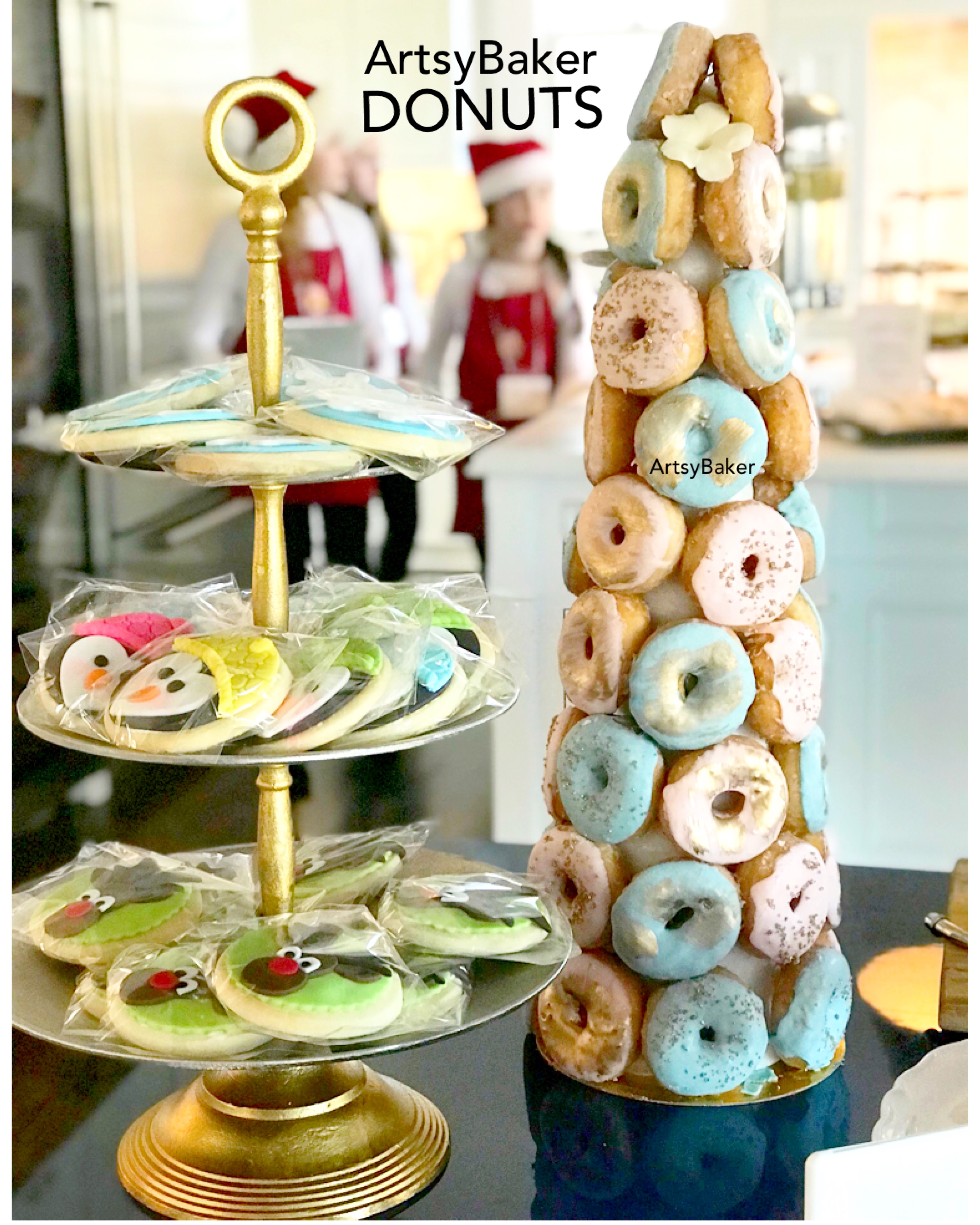 Donut Trees & Platters Artsy Baker