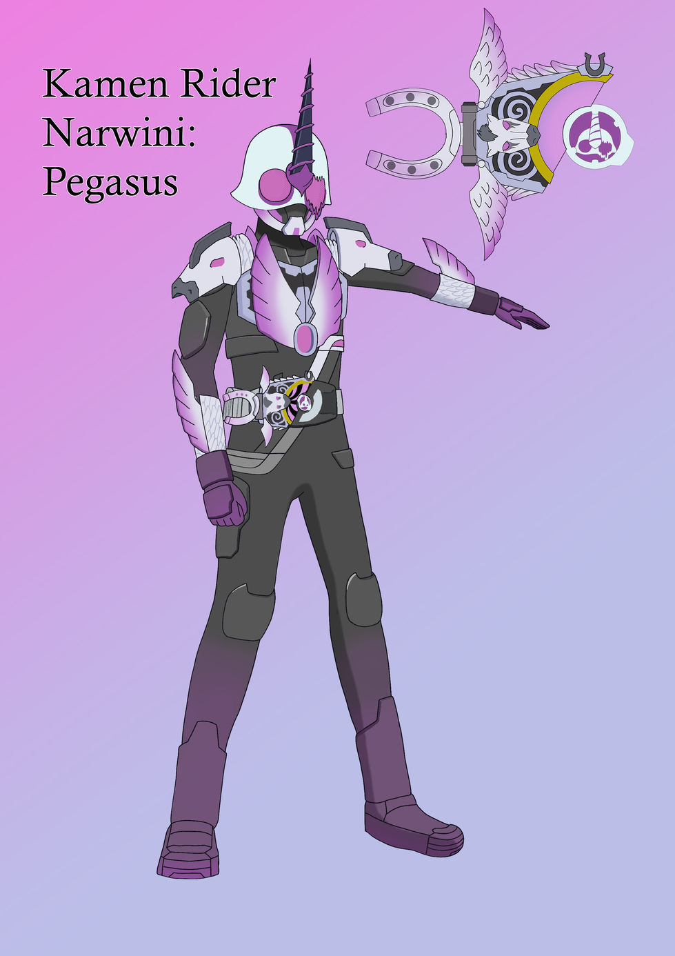 Kamen rider Narwini Pegasus