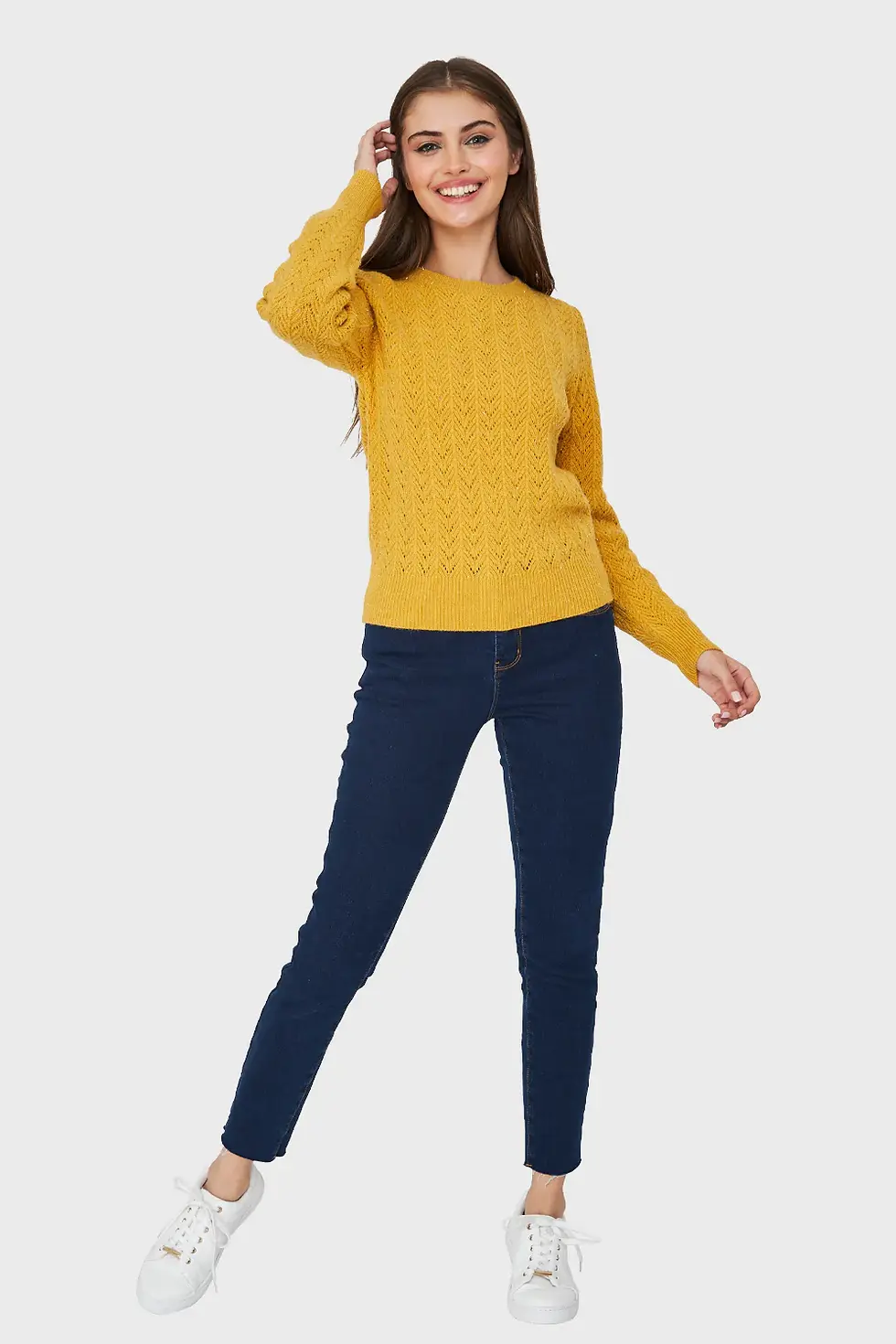 Miniatura: Nico Poly Sweater Punto Calado