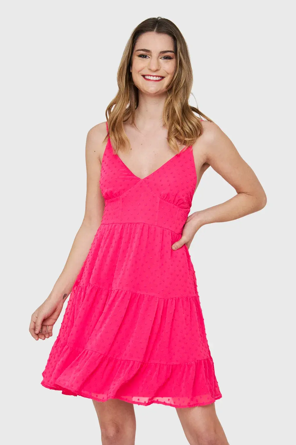 Nico Poly Vestido Corto