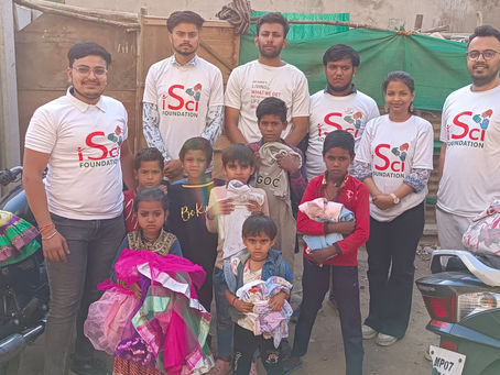 Spreading Warmth and Dignity: ISCI Foundation's Clothes Distribution Drive Under SUKOON Initiative