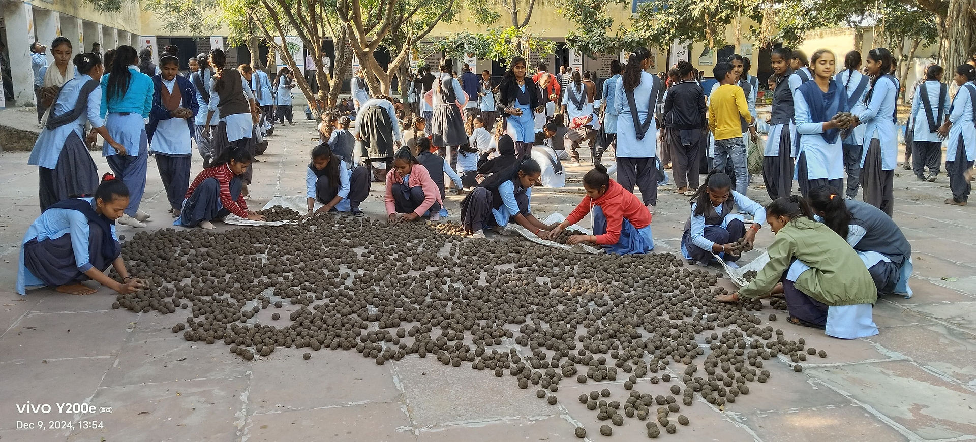 SEED BALL PREPARATION AND MENSTURAL HYGIENE PROGRAM