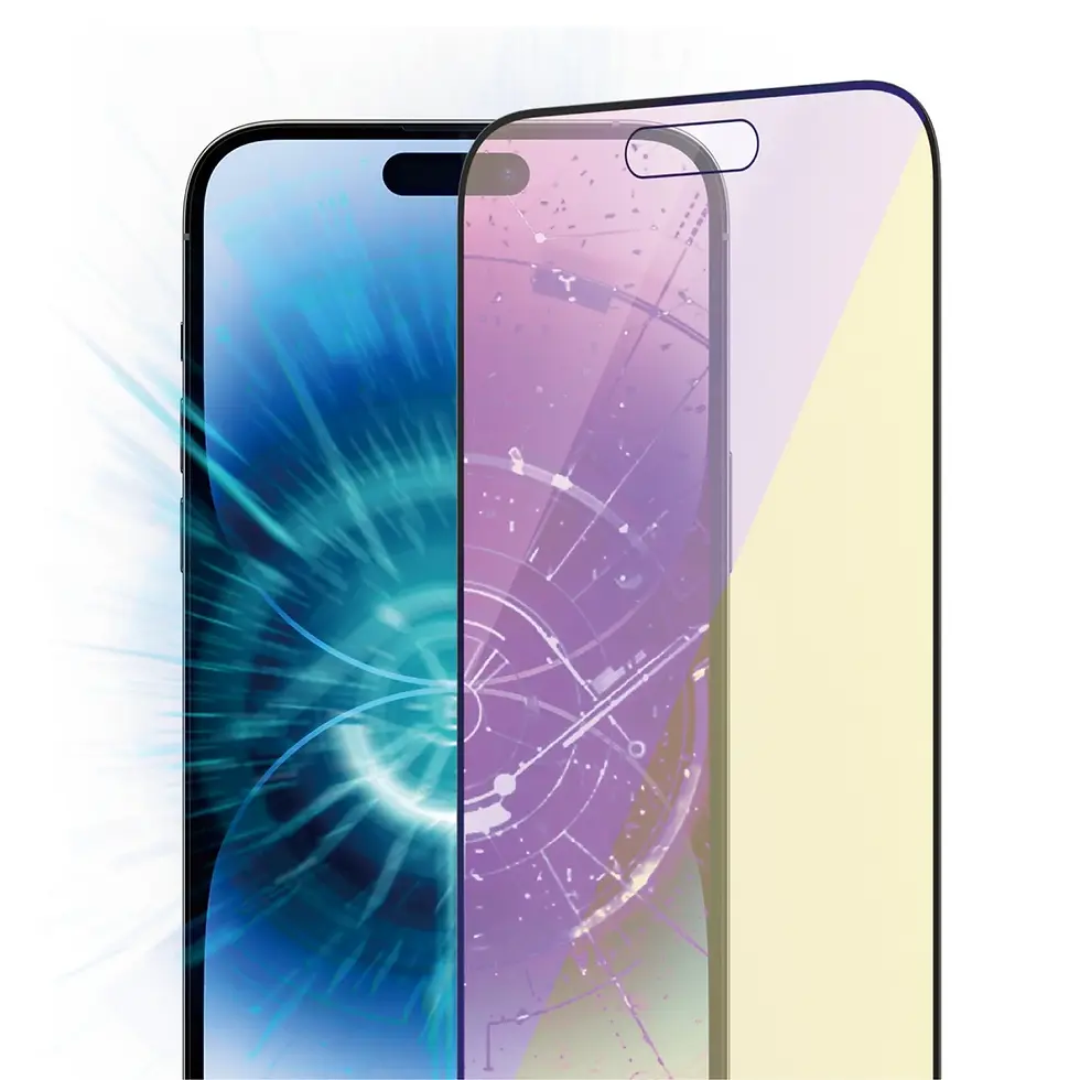 الصورة المصغرة: PanzerGlass Ultra Wide Anti-Blue – iPhone 14 Pro Max