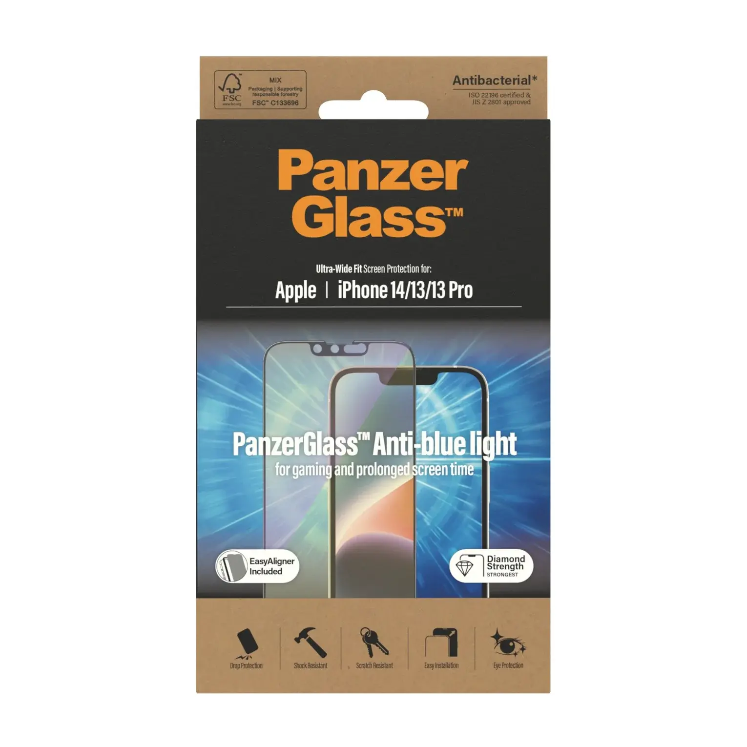 PanzerGlass Ultra Wide Fit – iPhone 13
