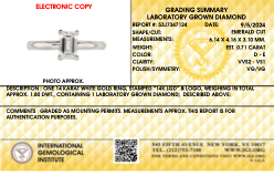 certificado de producto: IGI 53J7347124