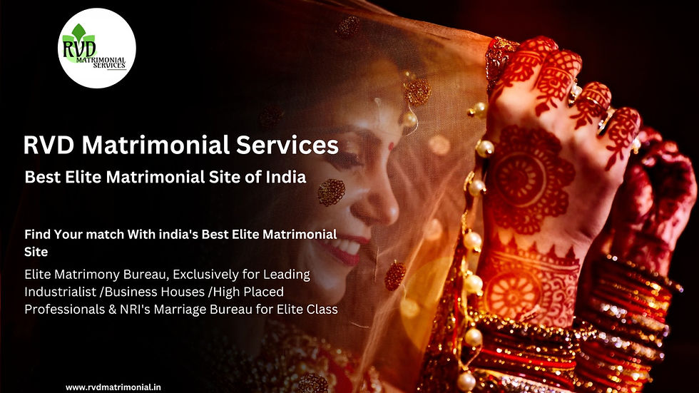 Top 10 Tips from a Matchmaker | RVD Matrimonial Services