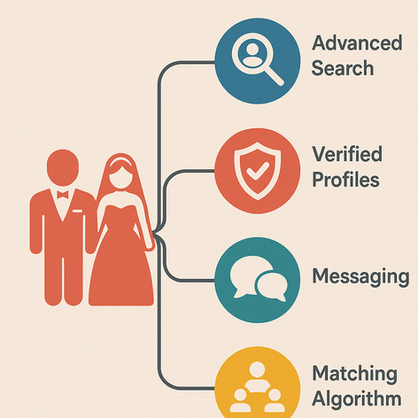 Top Features To Look For In A Reliable Matrimony Services