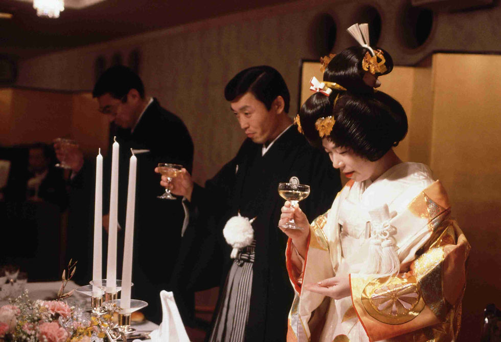The Sake-Sharing Ceremony, Japan