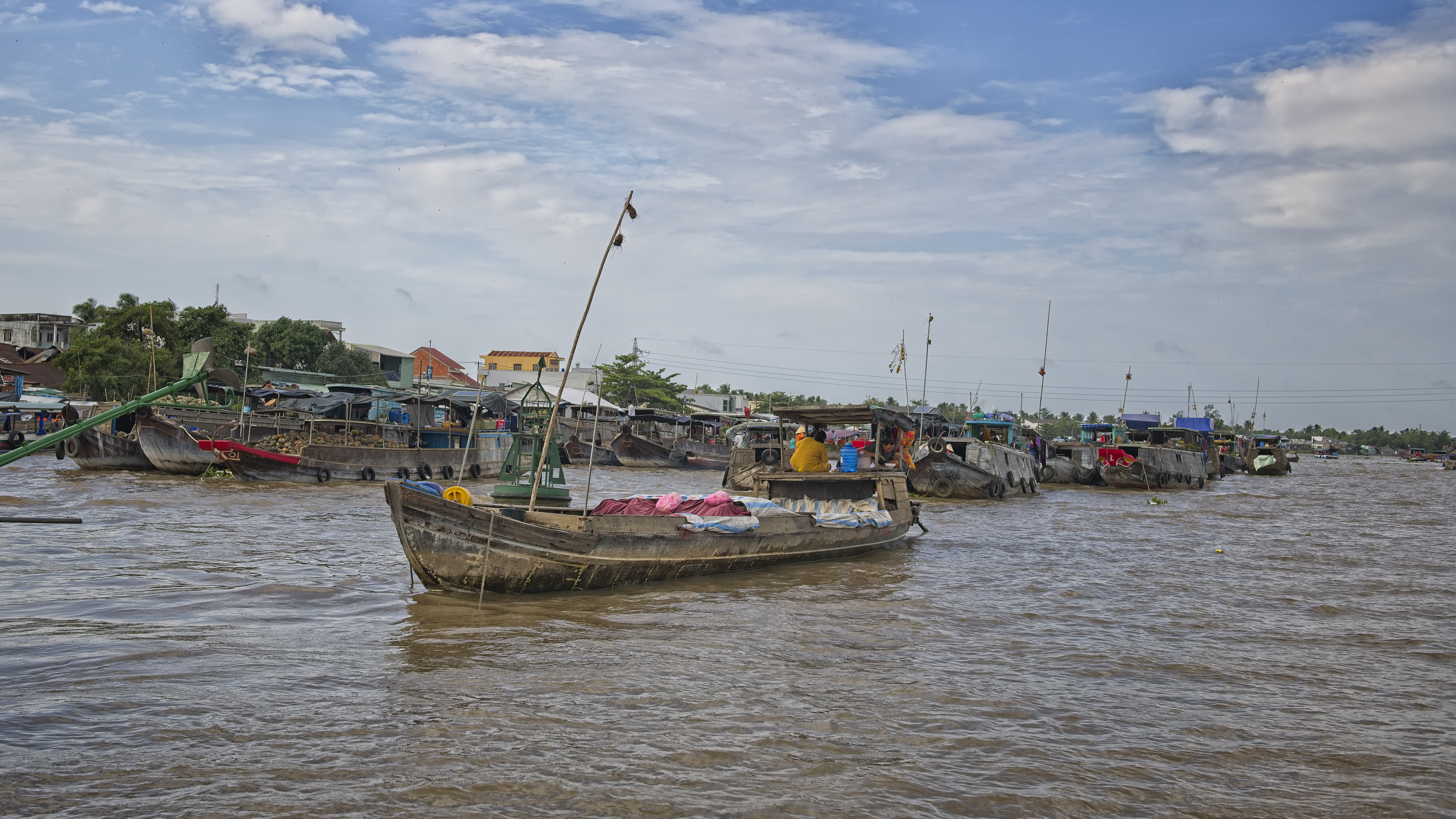Floating Market in Cần Thơ