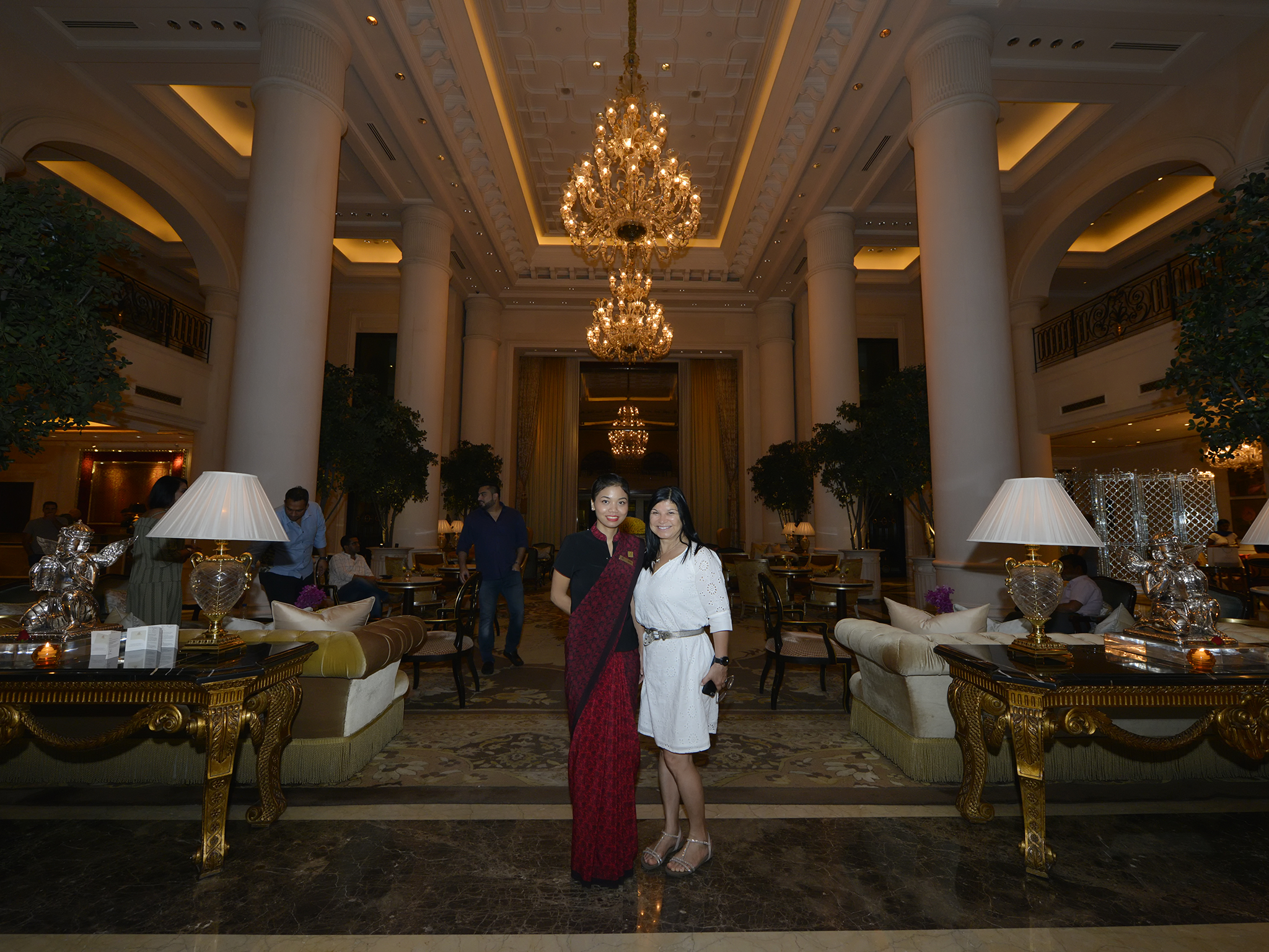 Entrance to the Leela Palace
