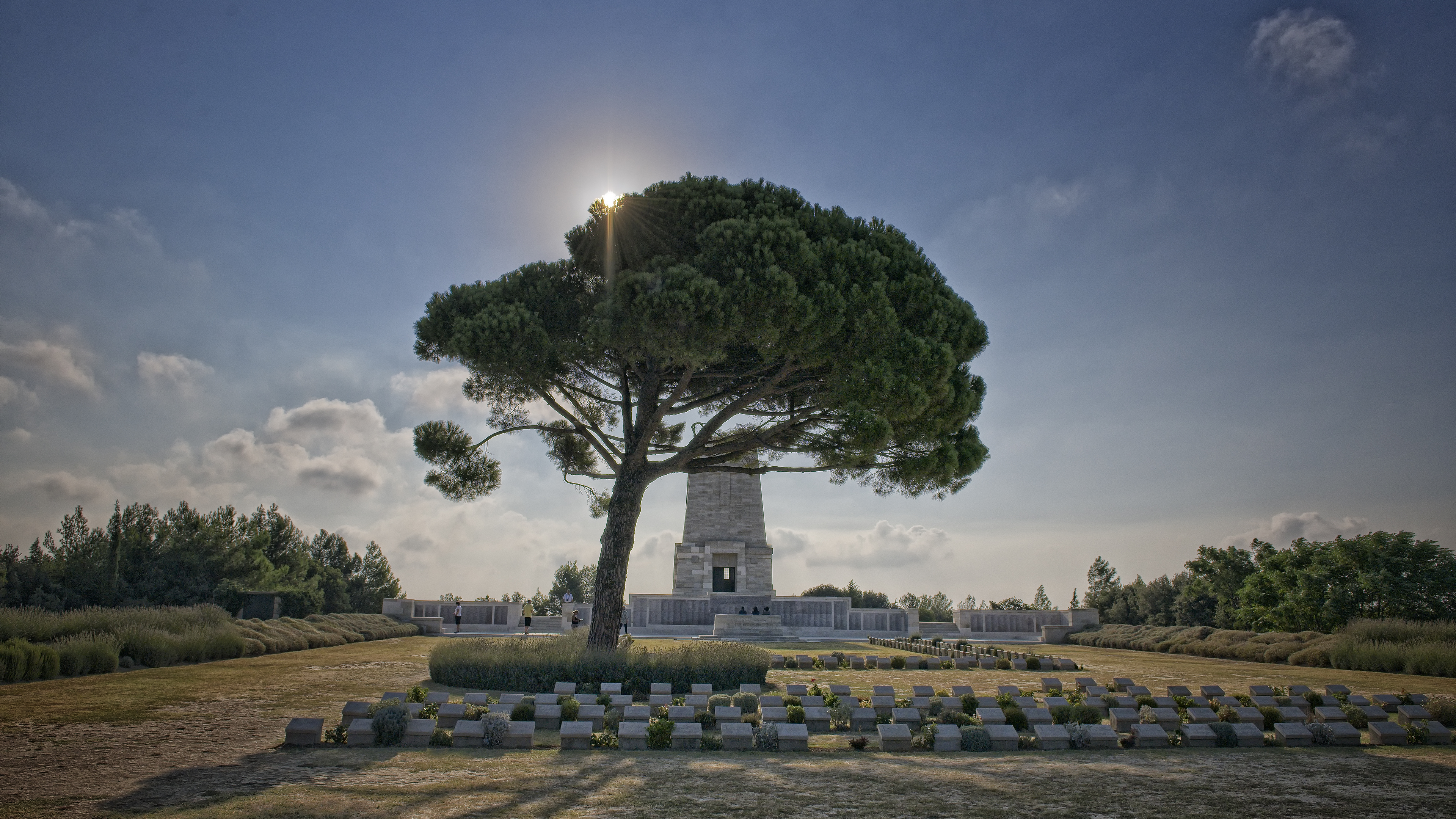 Lone Pine Cemetery in Gallipoli