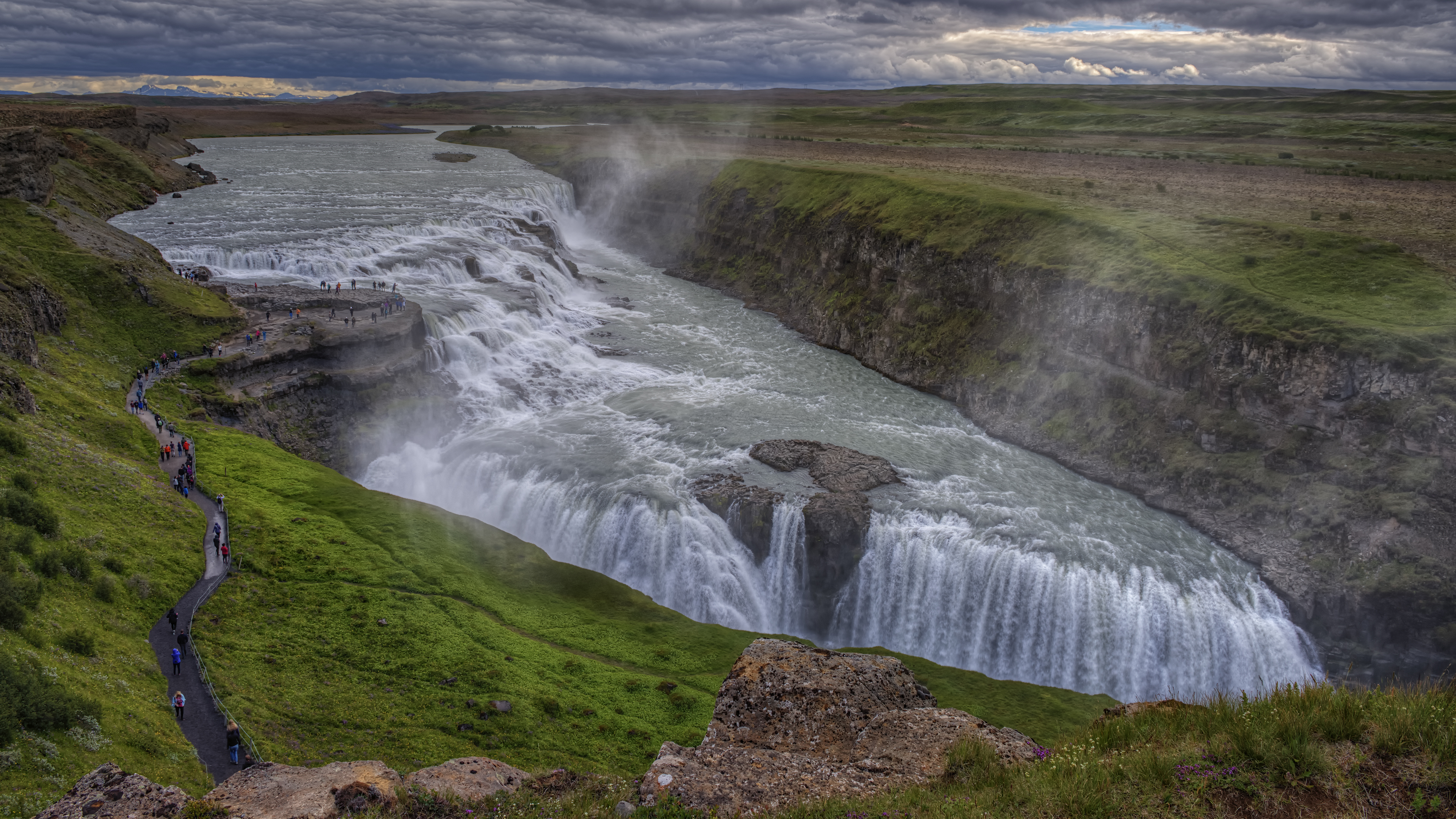 Gullfoss Waterfall