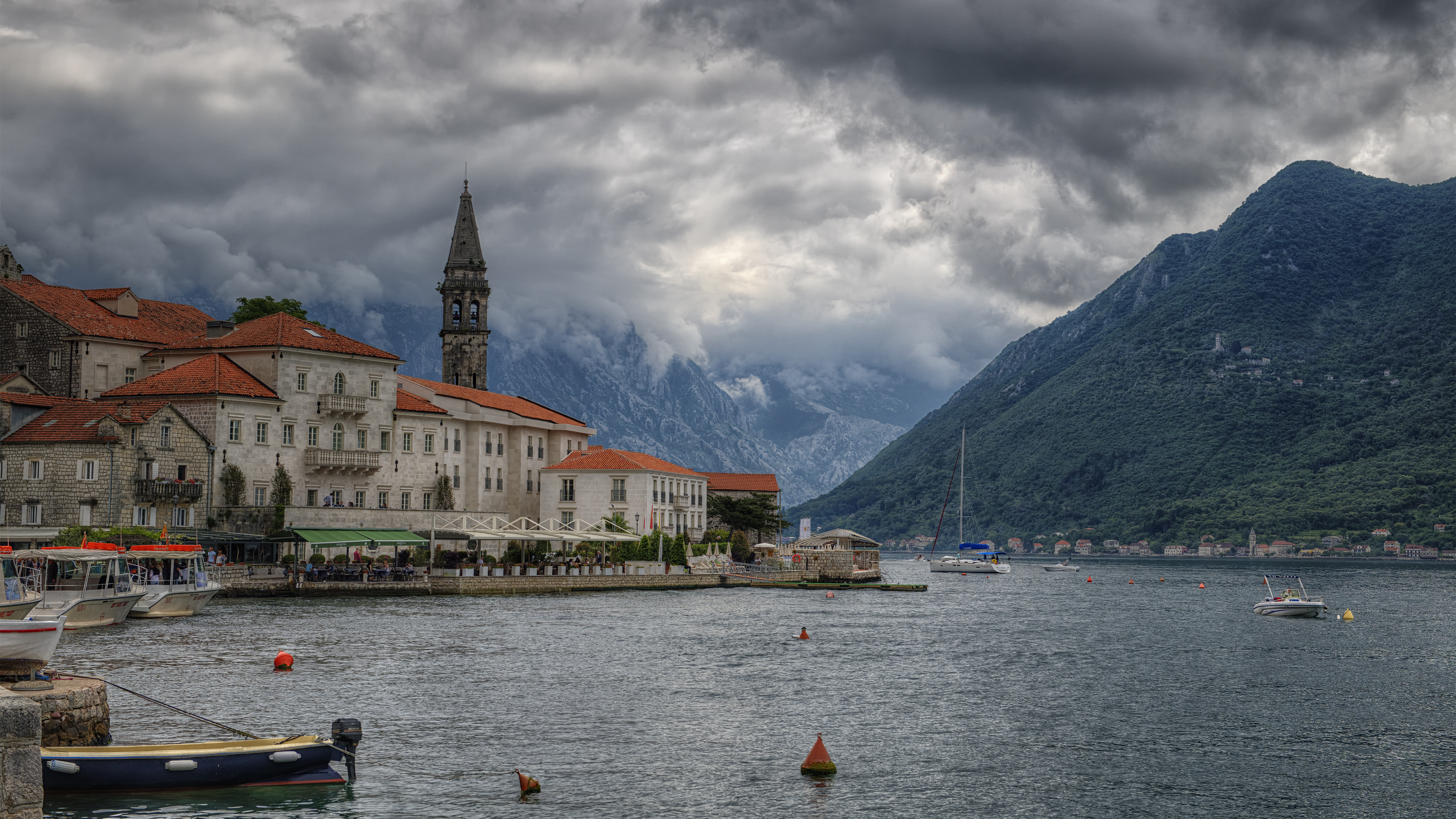 Lake Kotor in Montenegro