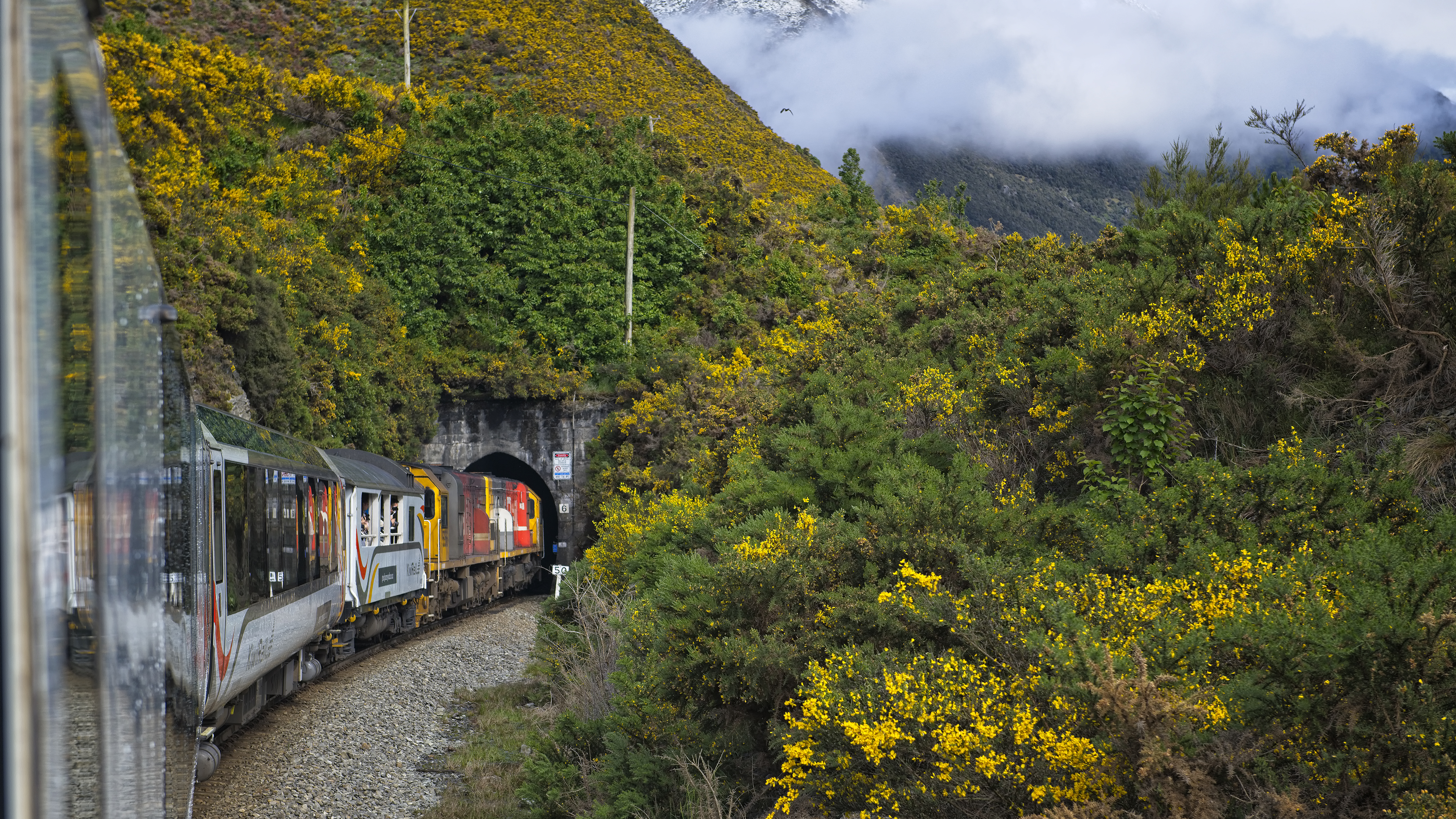 TranzAlpine train journey