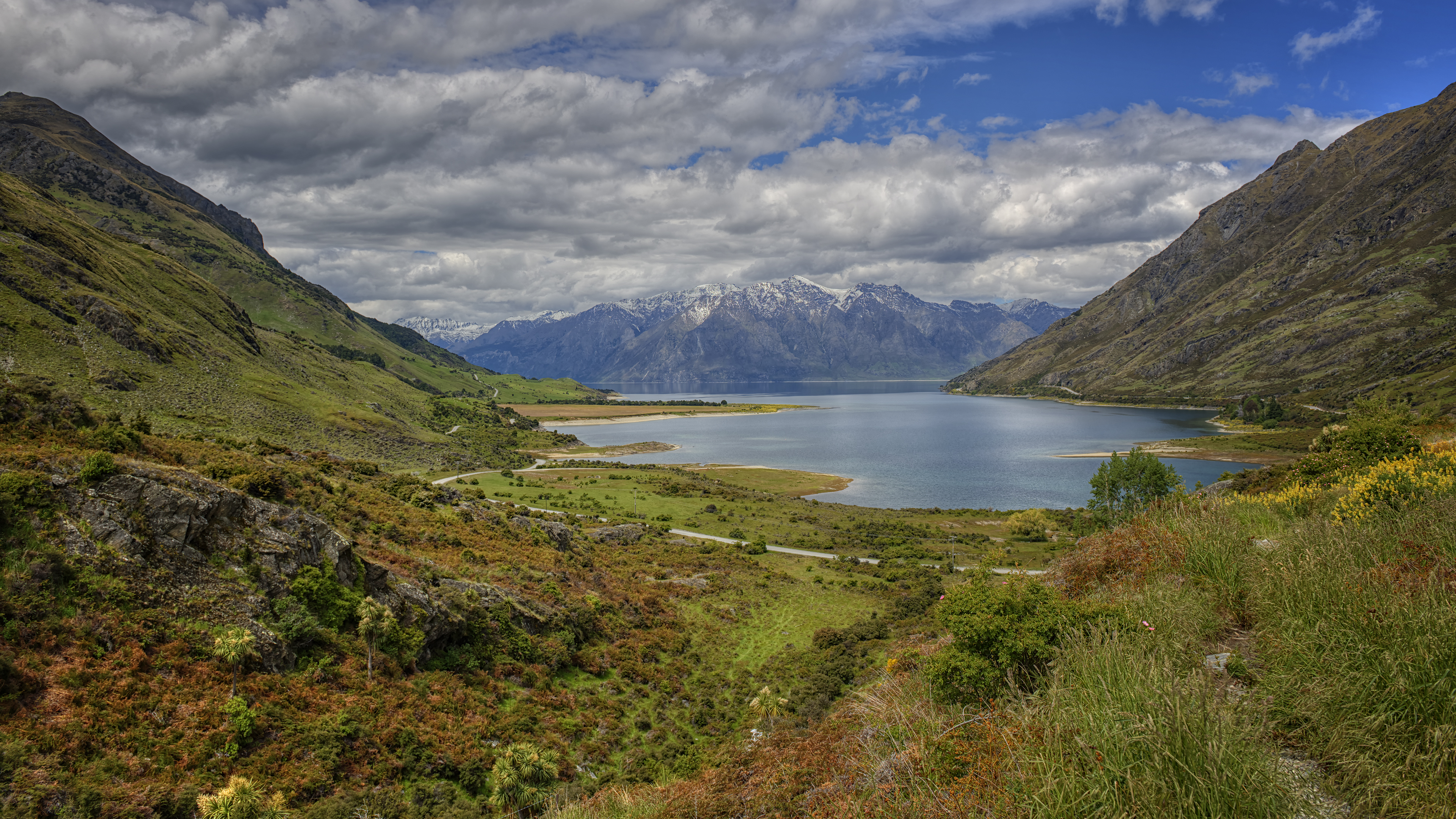 On the way to Lake Wanaka