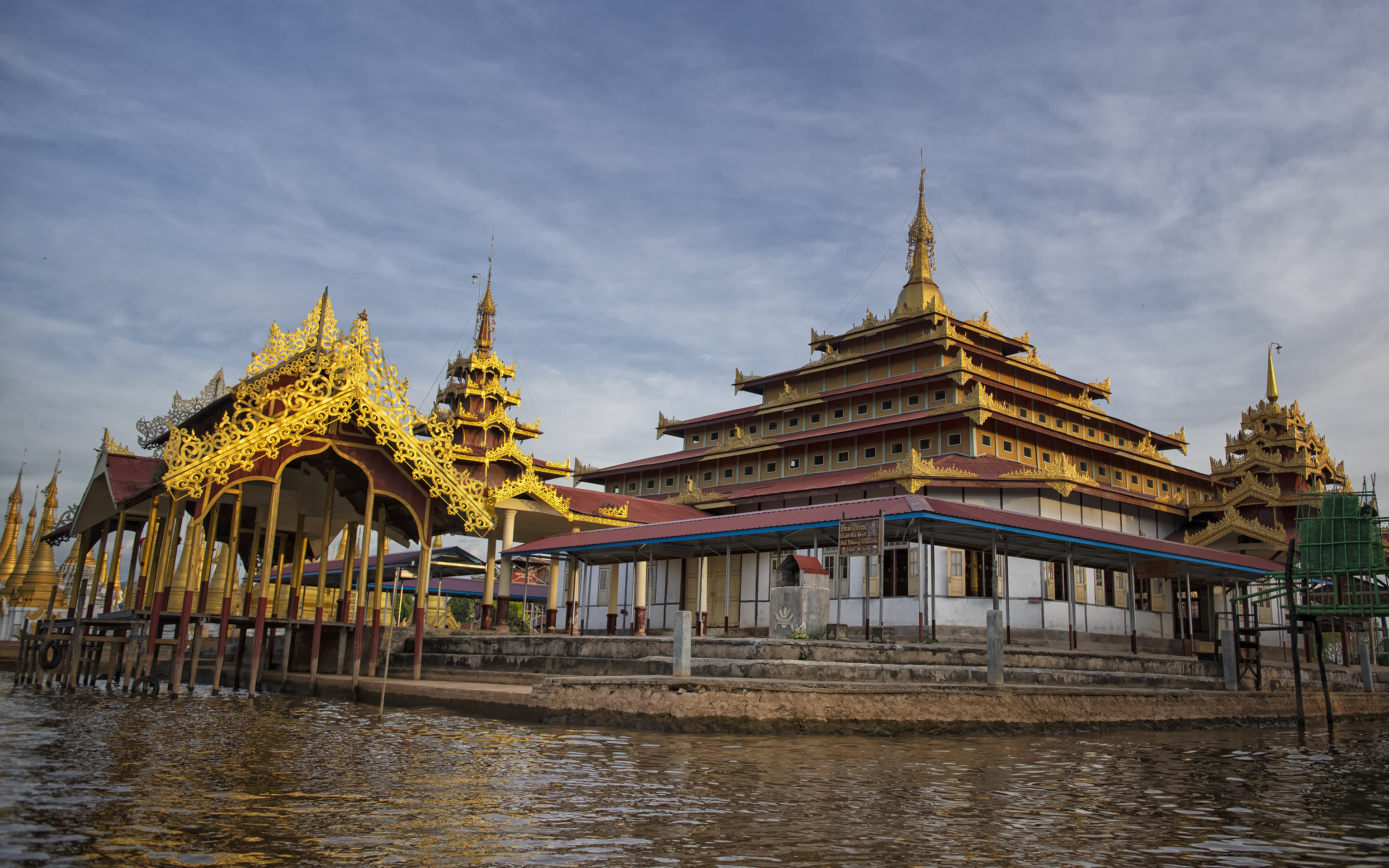 Indein Stupas Pagodas