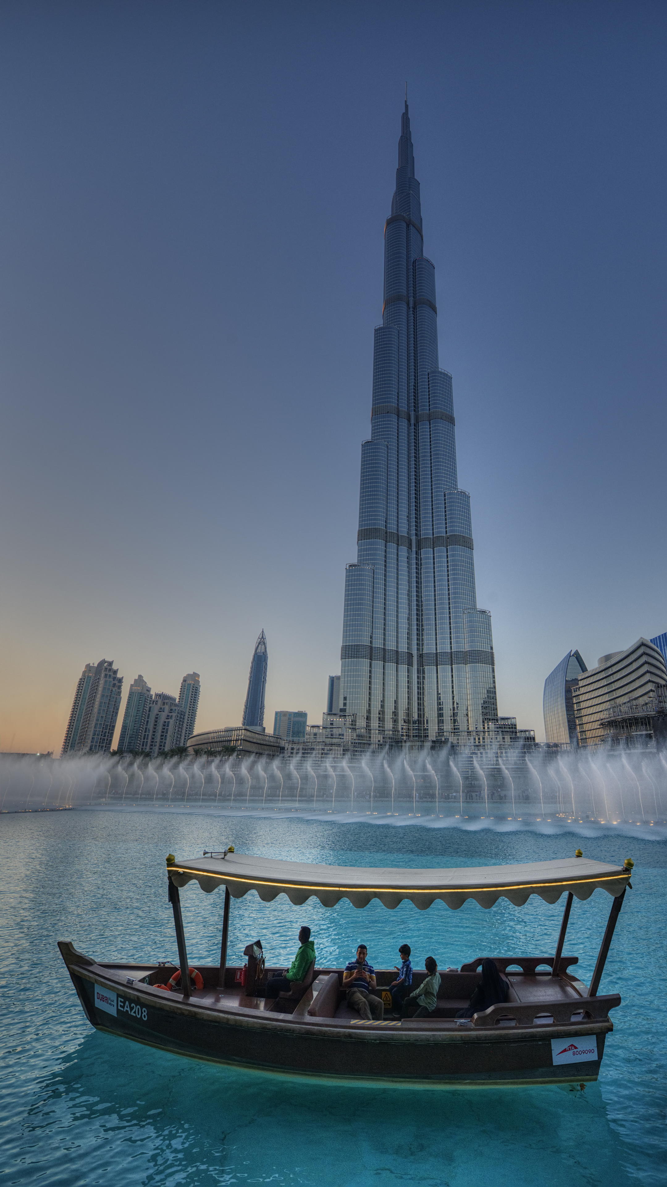 Burj Khalifa and Fountain
