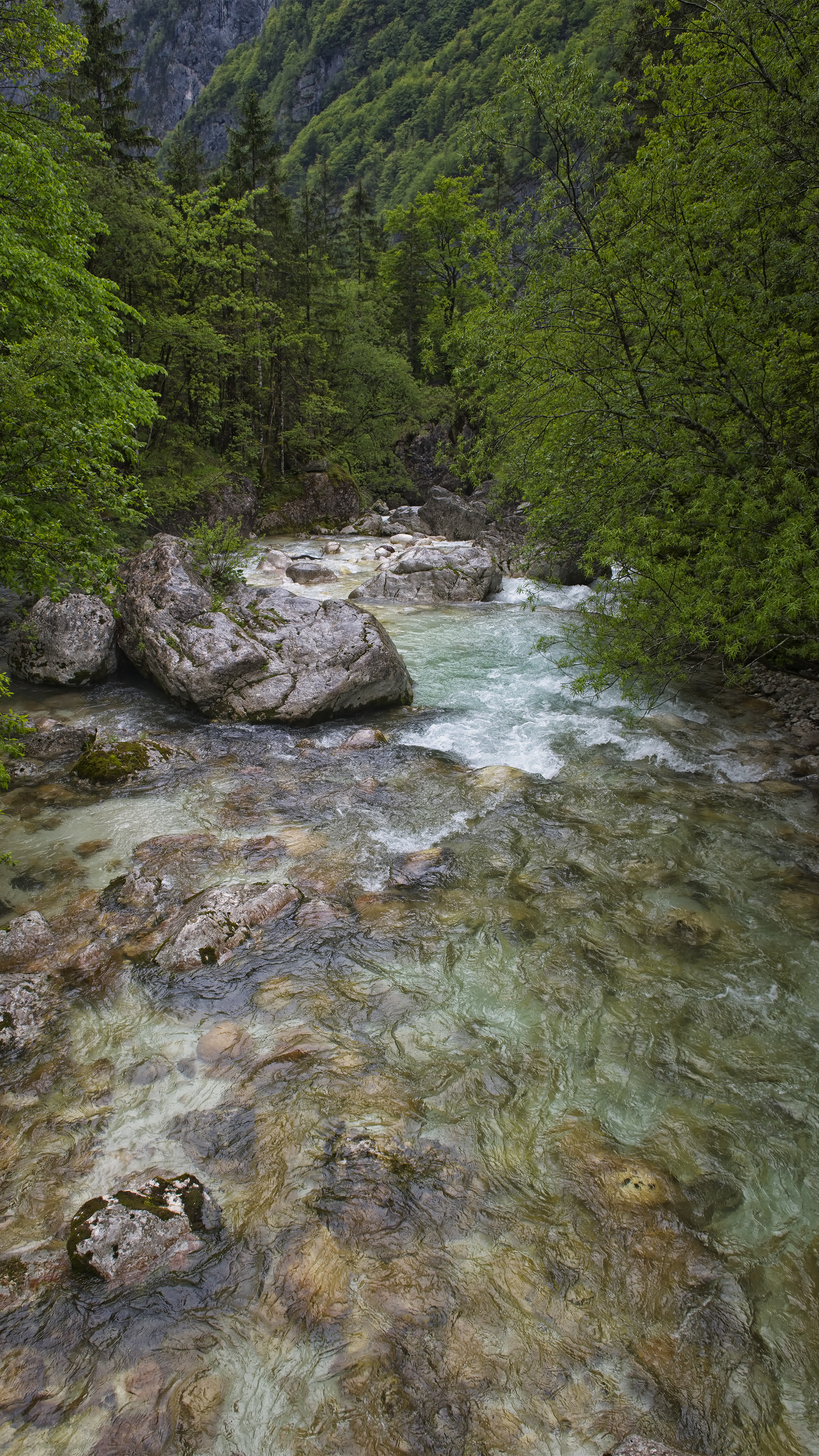 Soca River in Slovenia