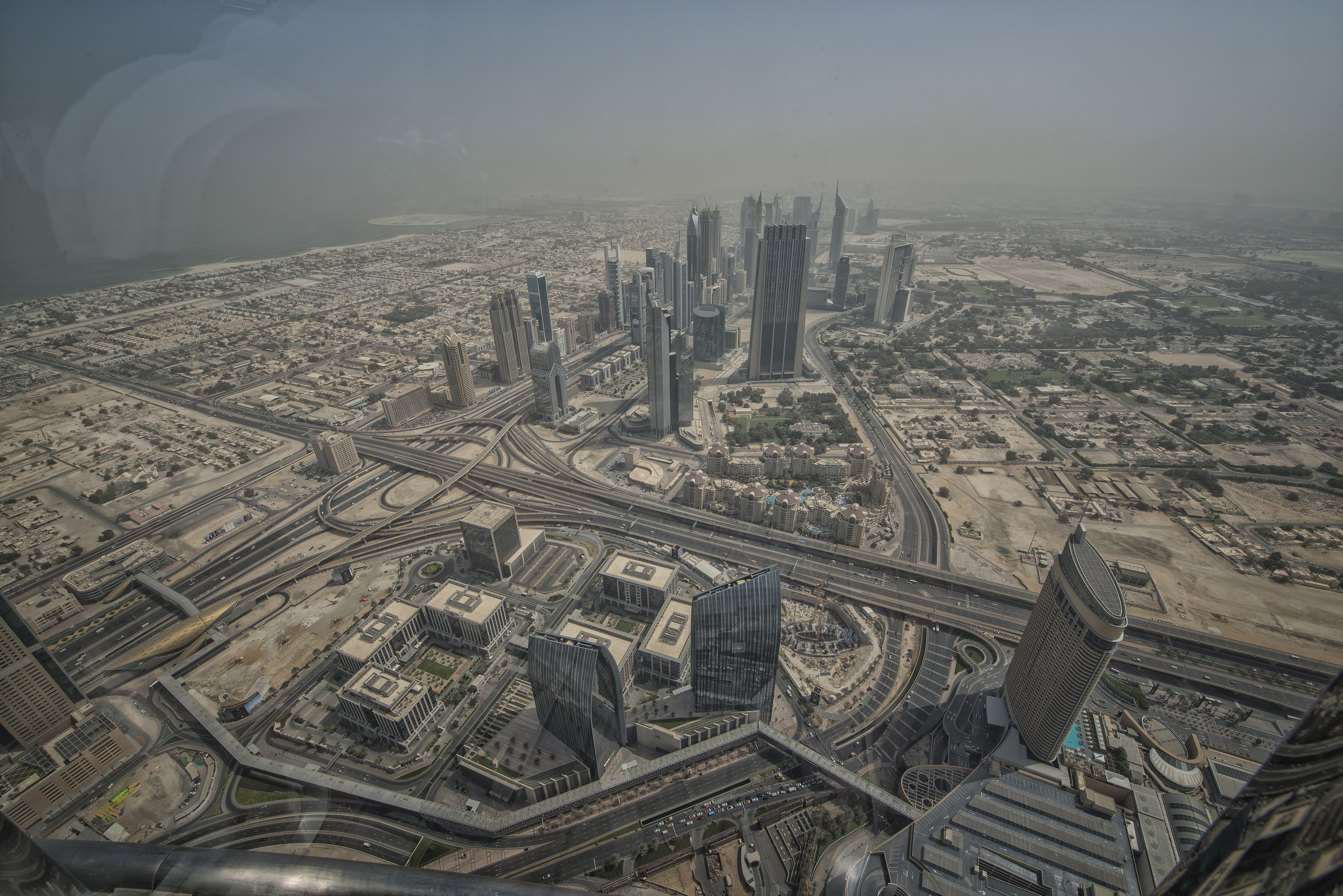 View from Burj Khalifa