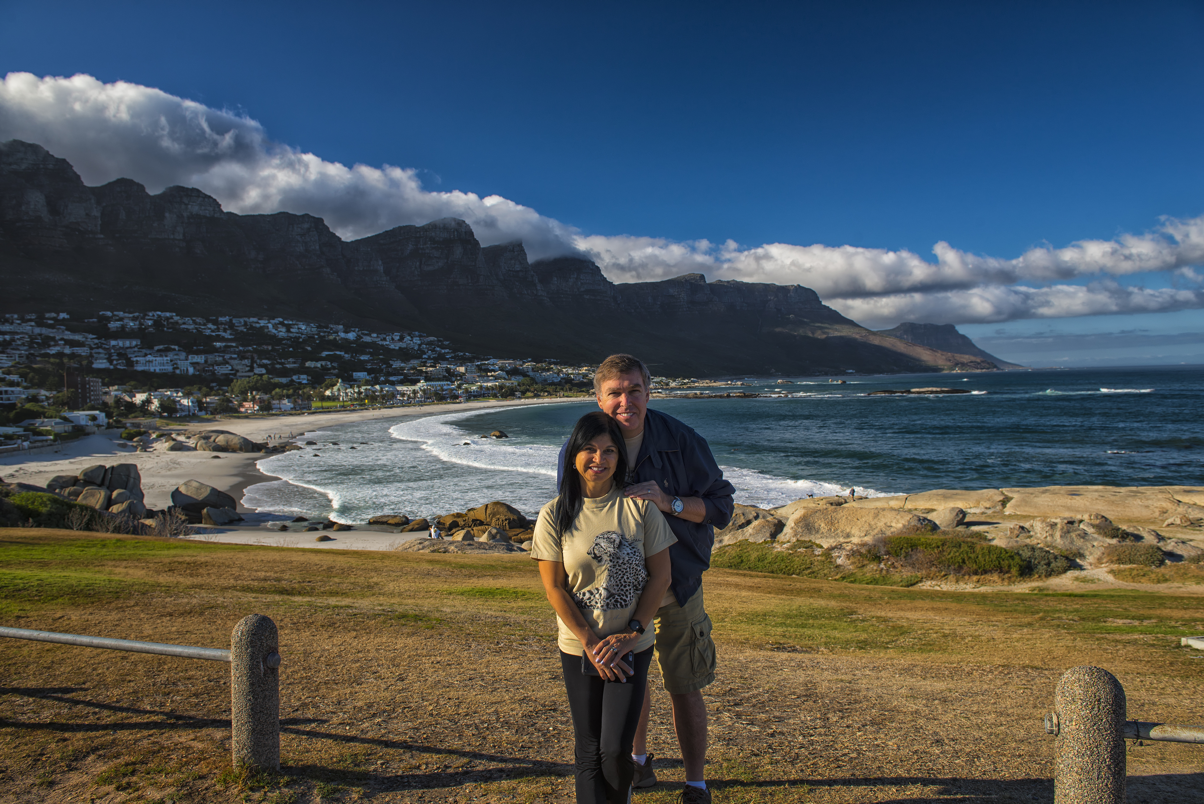 12 Apostles in the Background