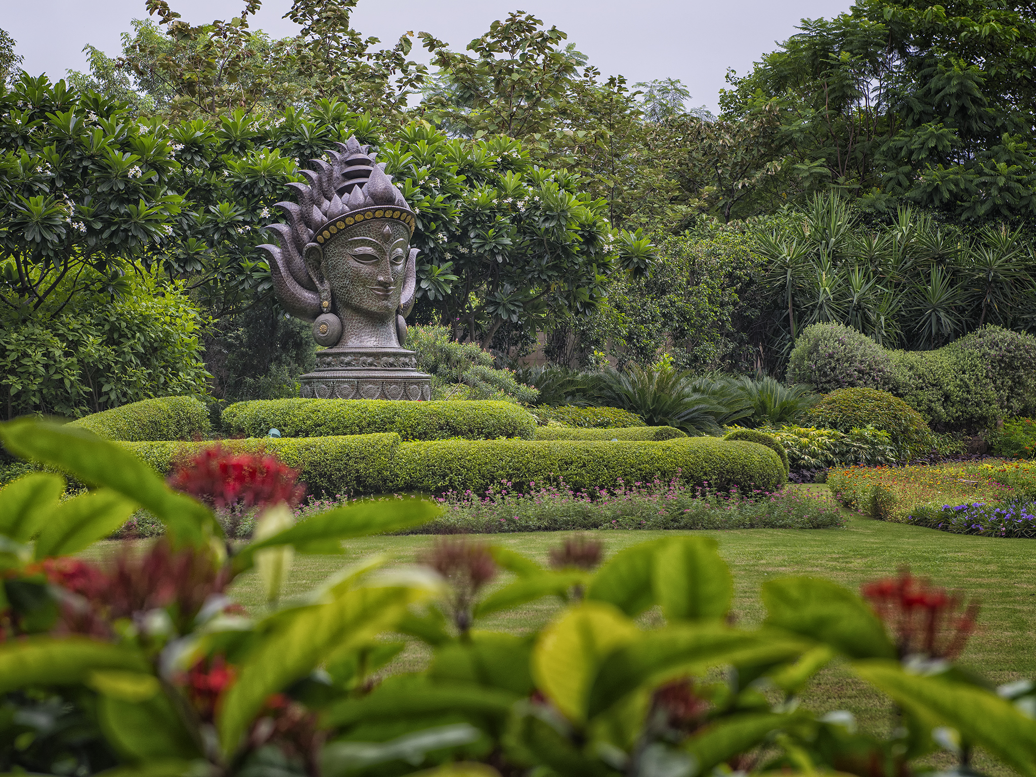 Back of the Leela Palace