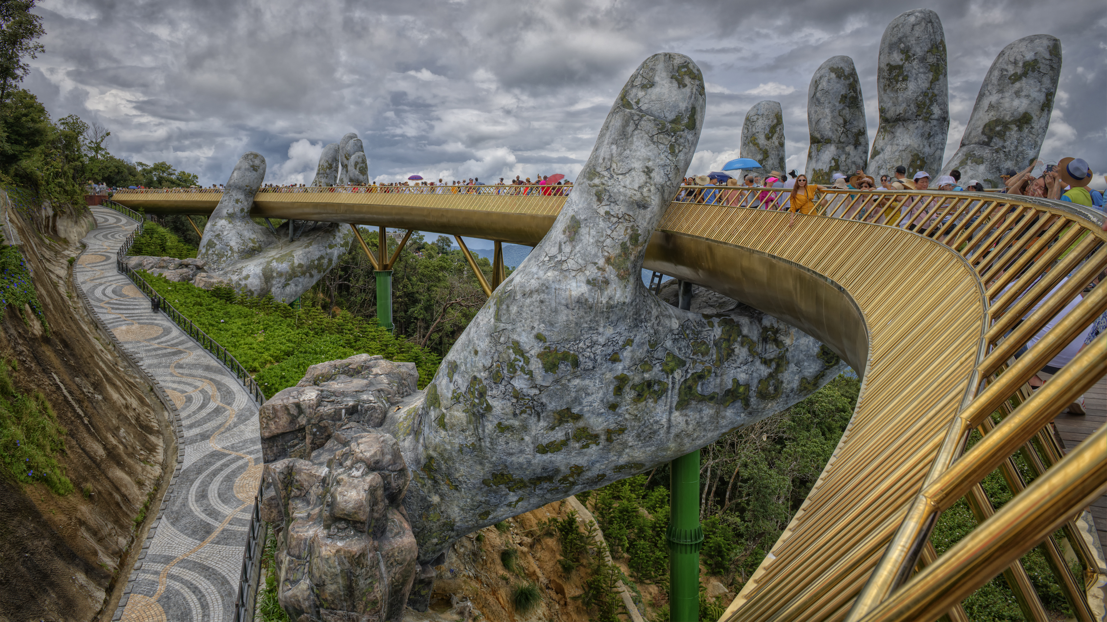 The Golden Bridge in Da Nang