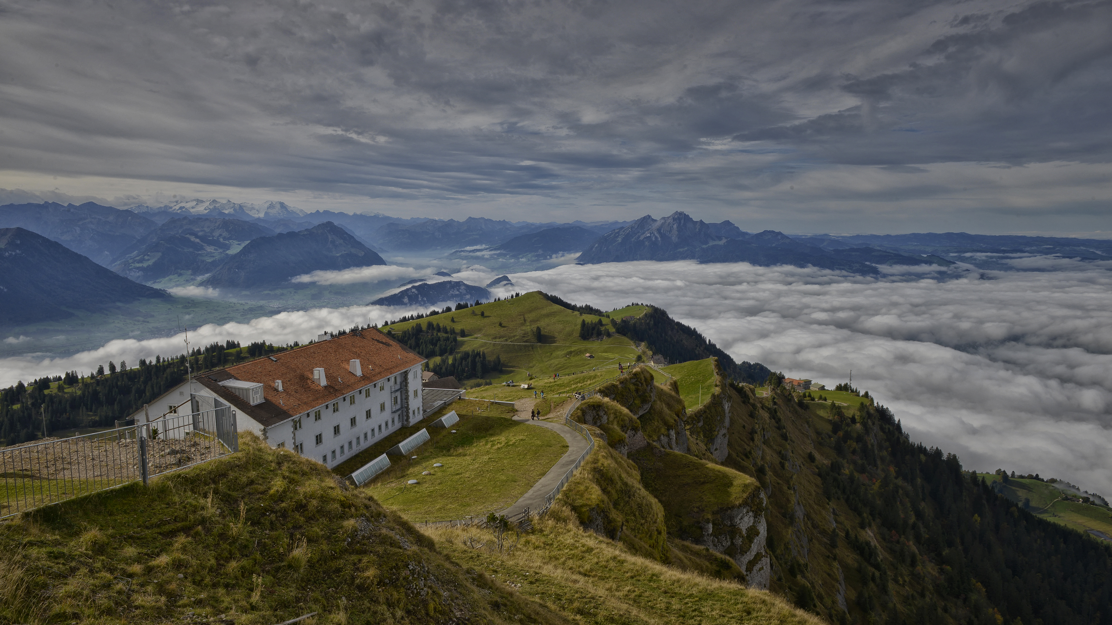 Another View from the Top of Mt Rigi