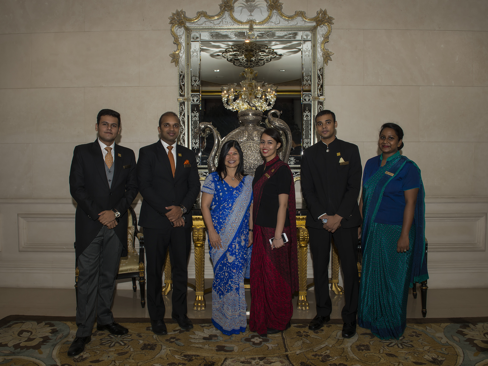 Leela Palace Staff
