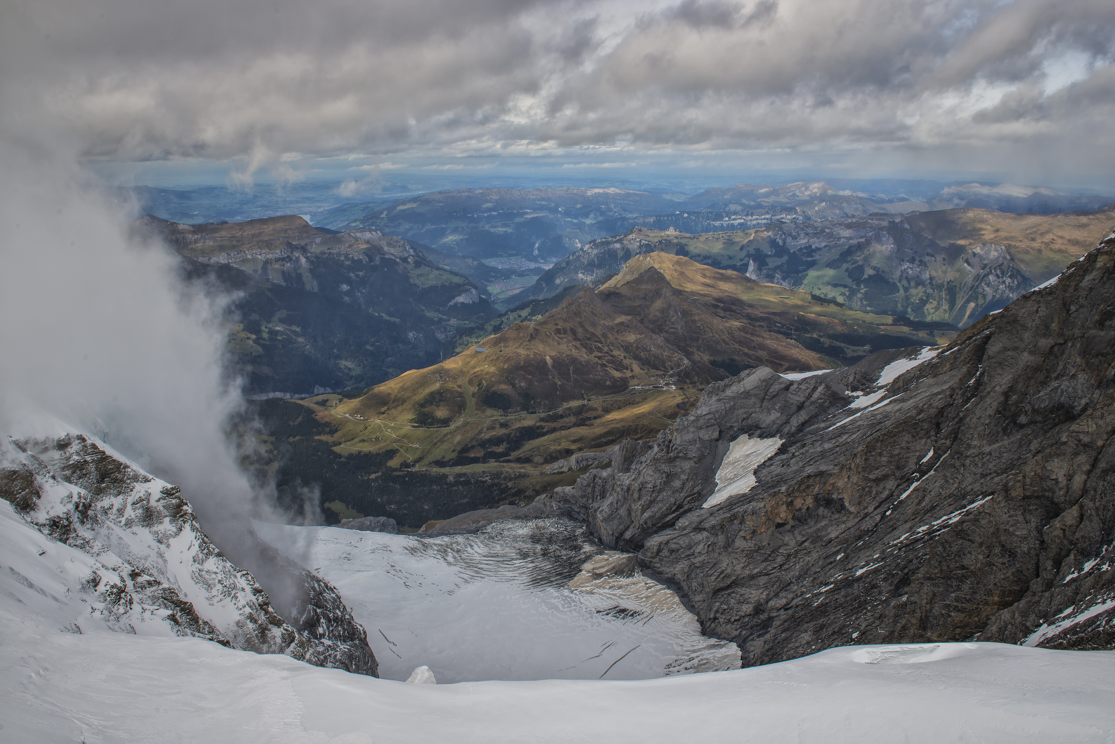 Another view from Jungfraujoch