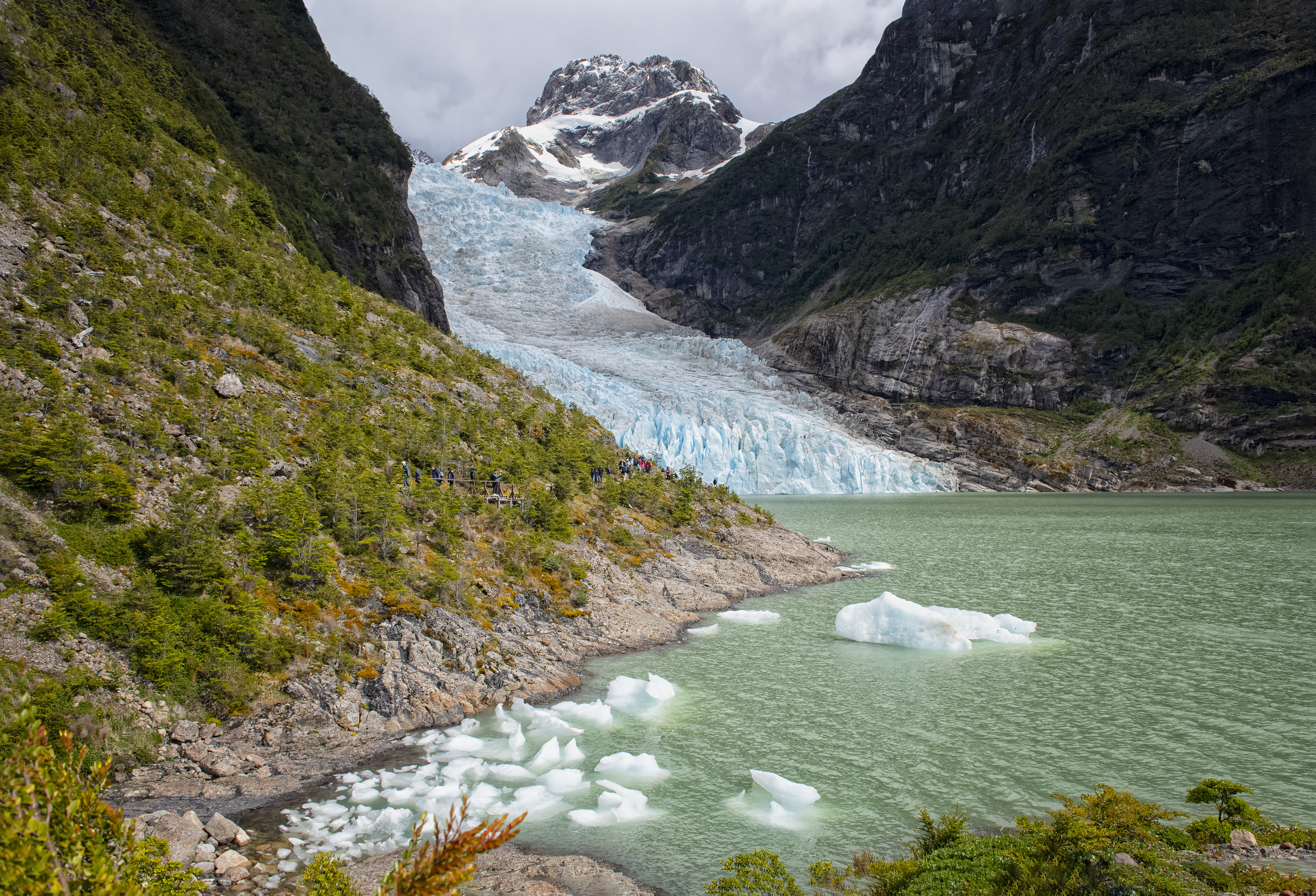 Serrano Glacier in Chile