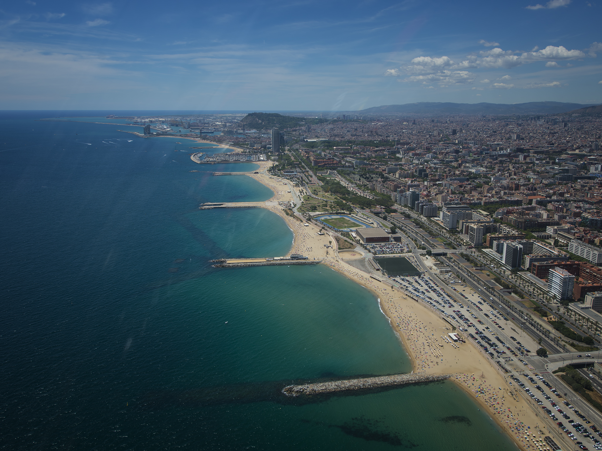Barcelona From the Air