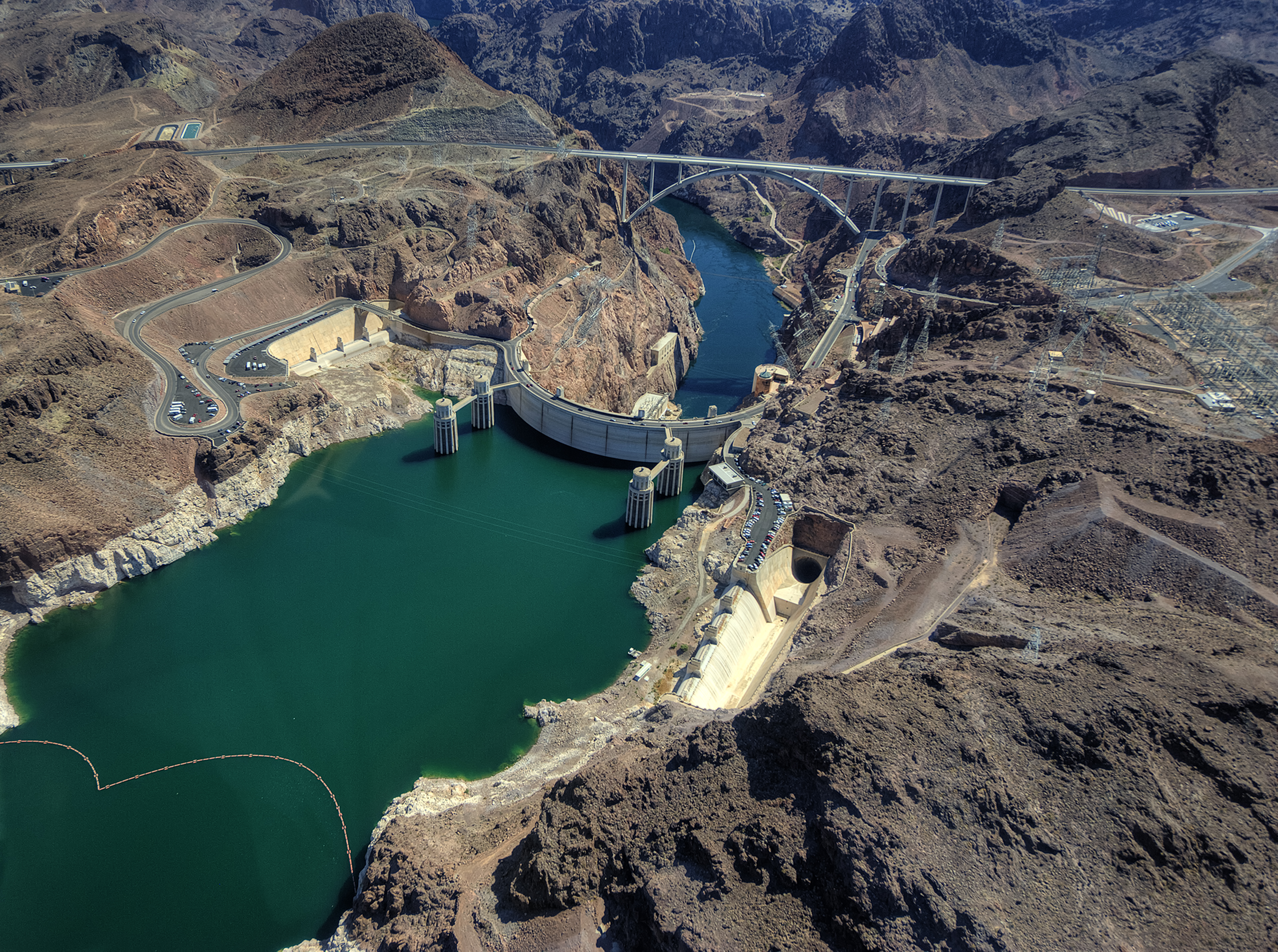 Hoover Dam from Air