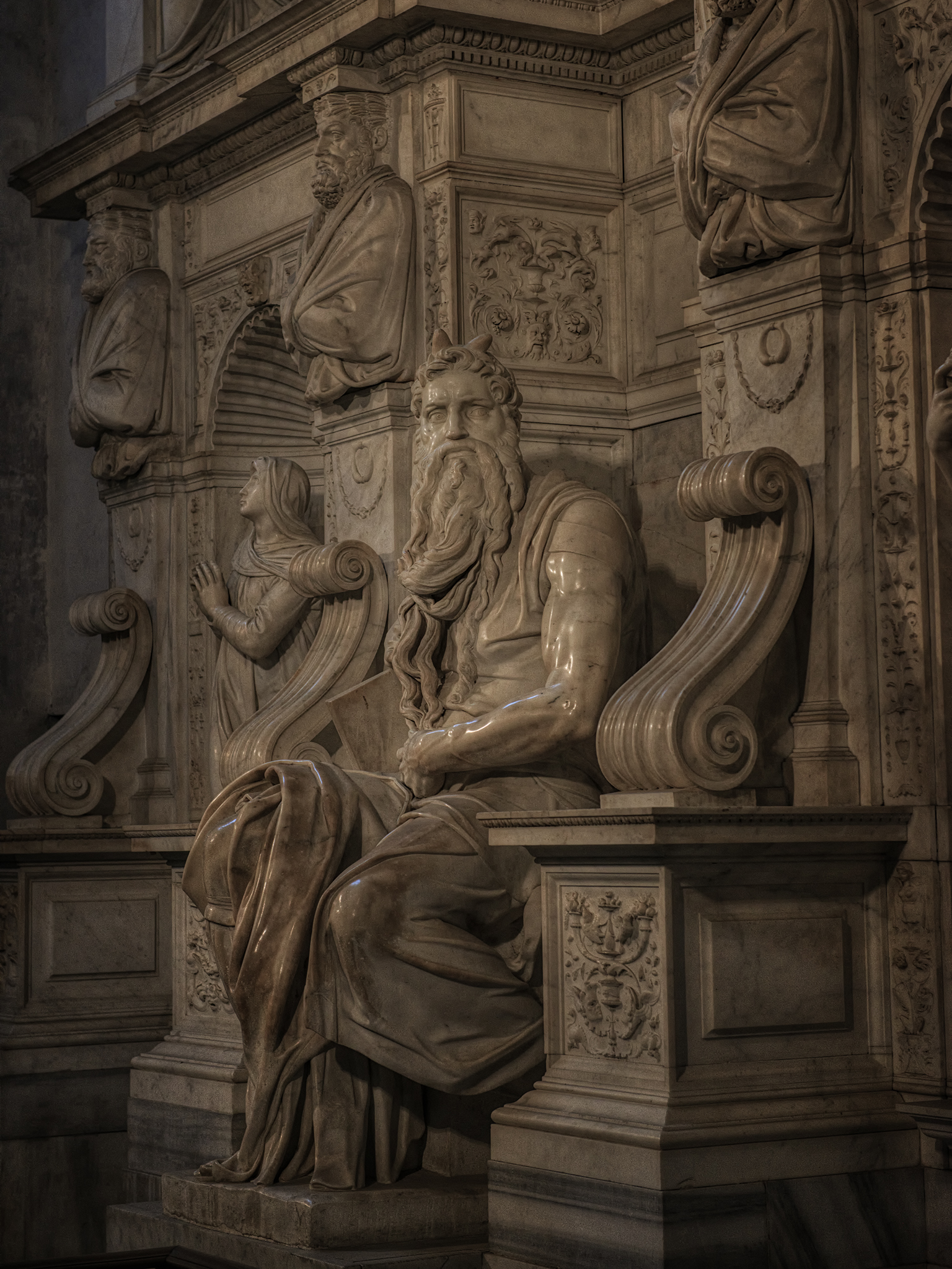 The Moses by Michelangelo